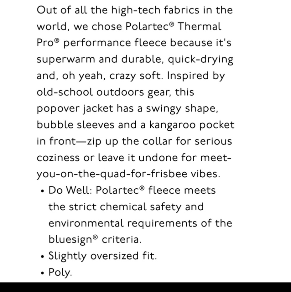 Madewell Polartec Half Zip Jacket - image 6